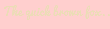 Image with Font Color EBDDB6 and Background Color FFCFCE
